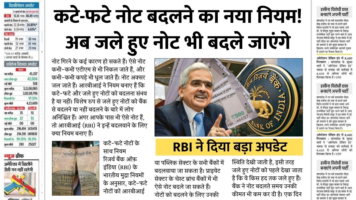 RBI Note Exchange Rules